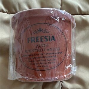 Patio Candle - Warm Terracotta